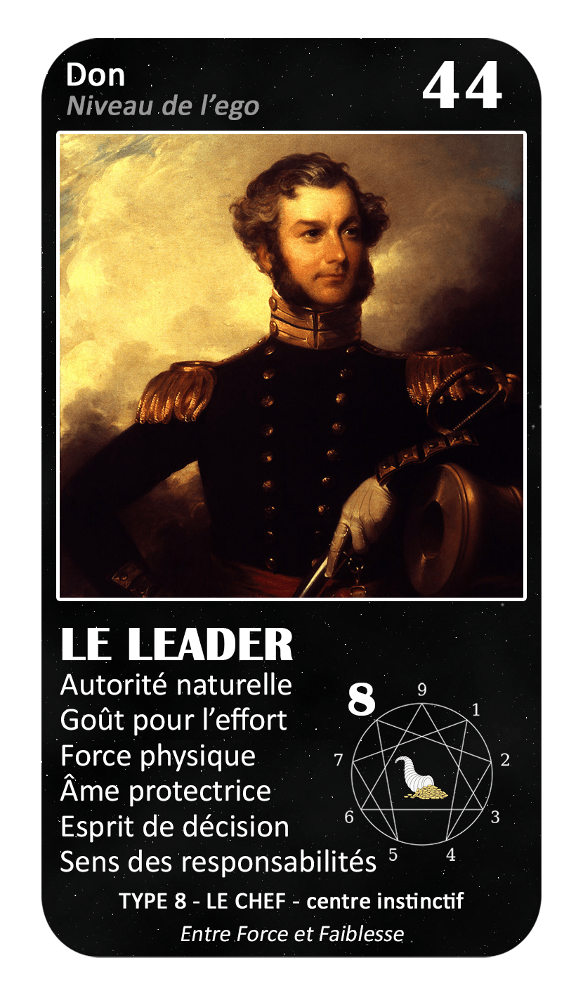 L'Oracle de l'ennéagramme professionnel : carte 44 Le Leader