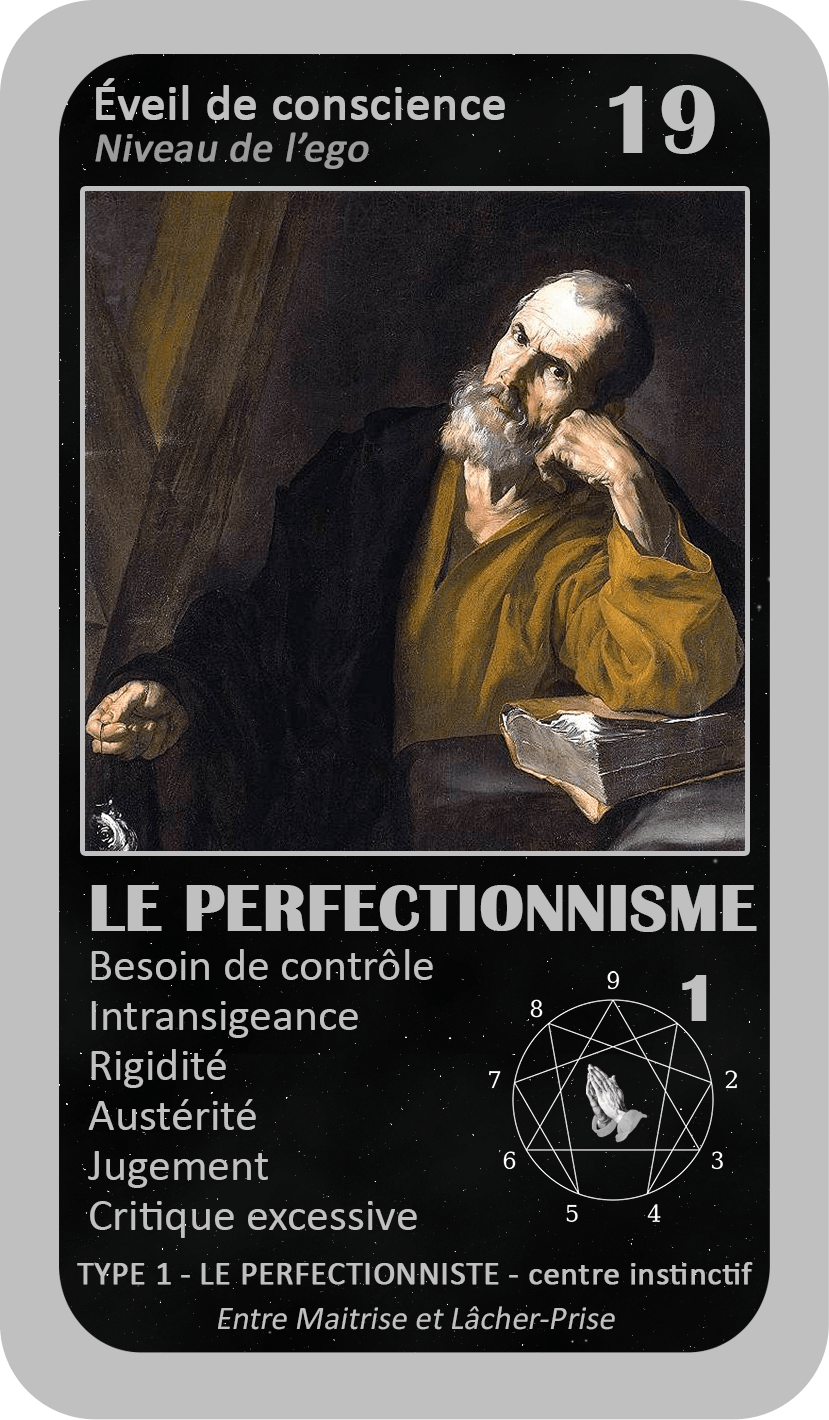 L'Oracle de l'ennéagramme mystique : carte 19 Le Perfectionnisme