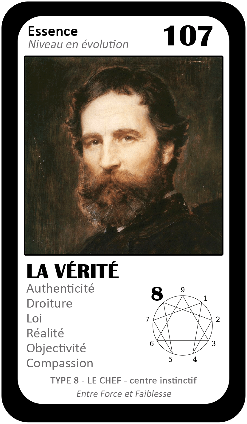 L'Oracle de l'ennéagramme général : carte 107 La Vérité