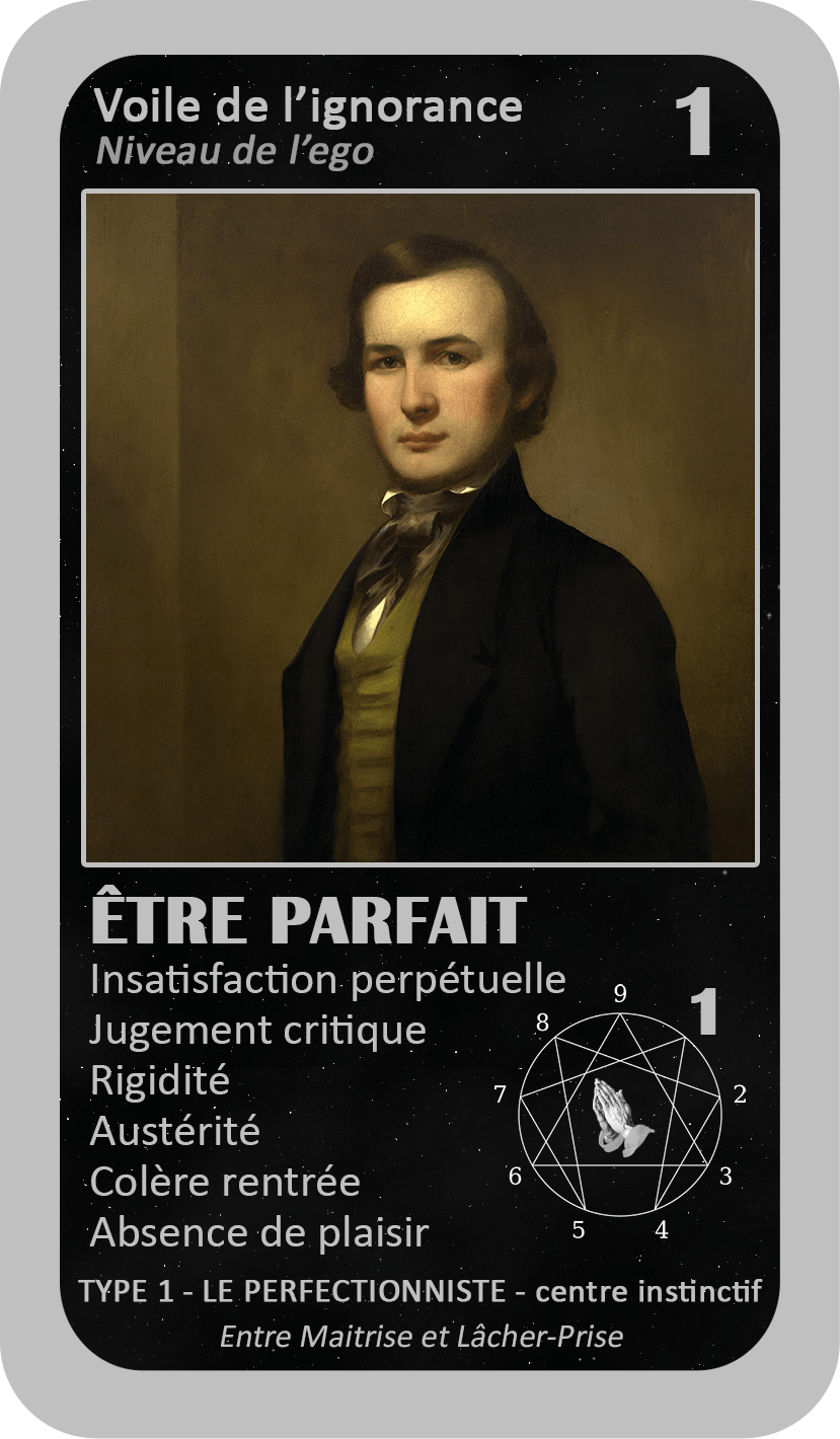 L'Oracle de l'ennéagramme mystique : carte 1 Être Parfait