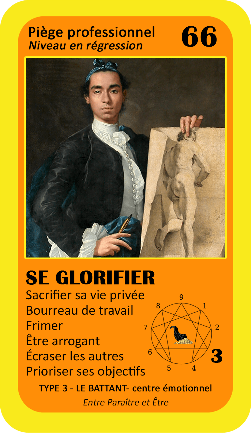 L'Oracle de l'ennéagramme professionnel : carte 66 Se Glorifier