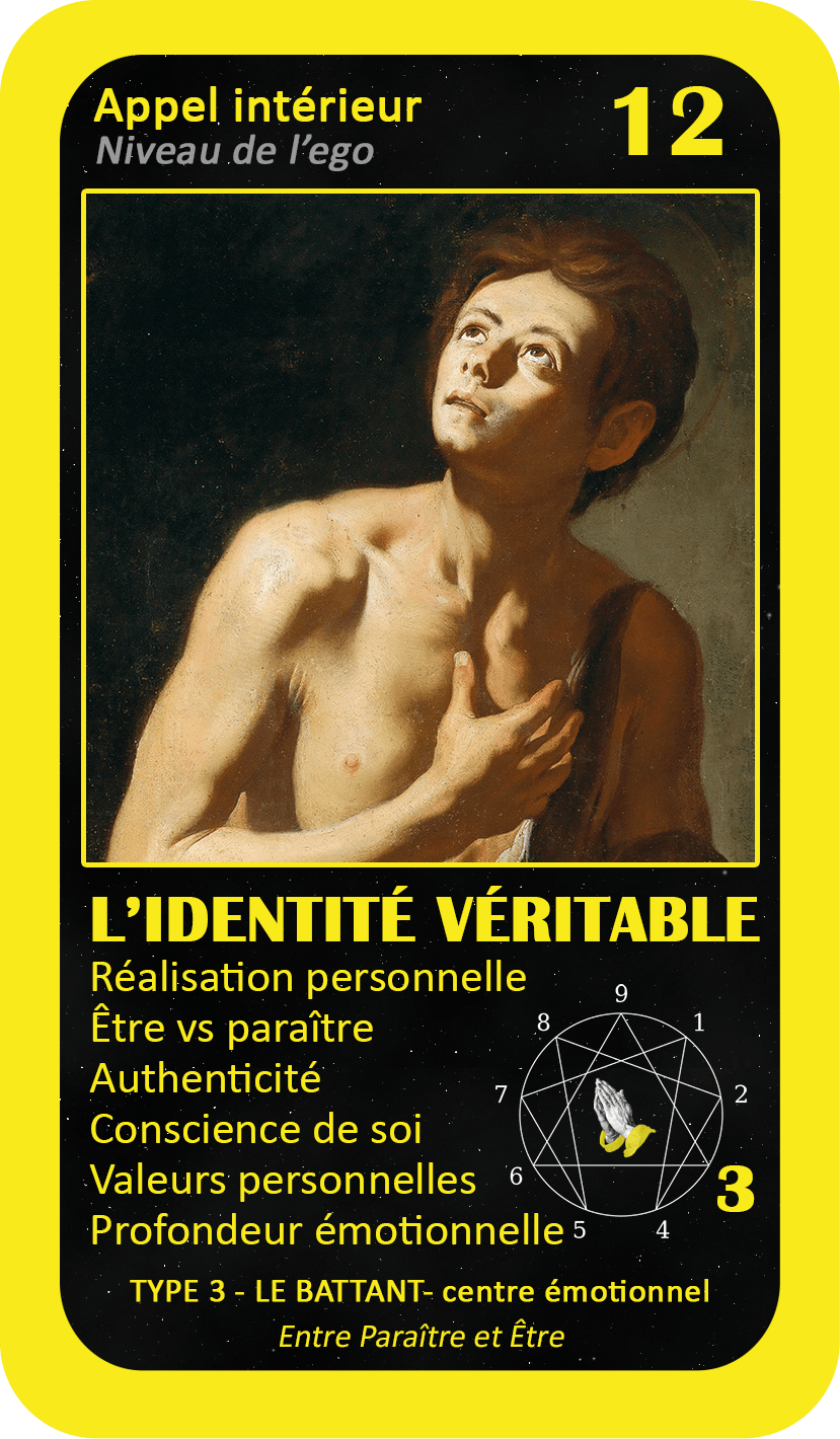 L'Oracle de l'ennéagramme mystique : carte 12 L'Identité Véritable