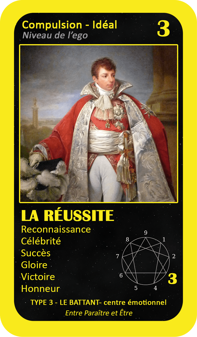 L'Oracle de l'ennéagramme général : carte 3 La Réussite