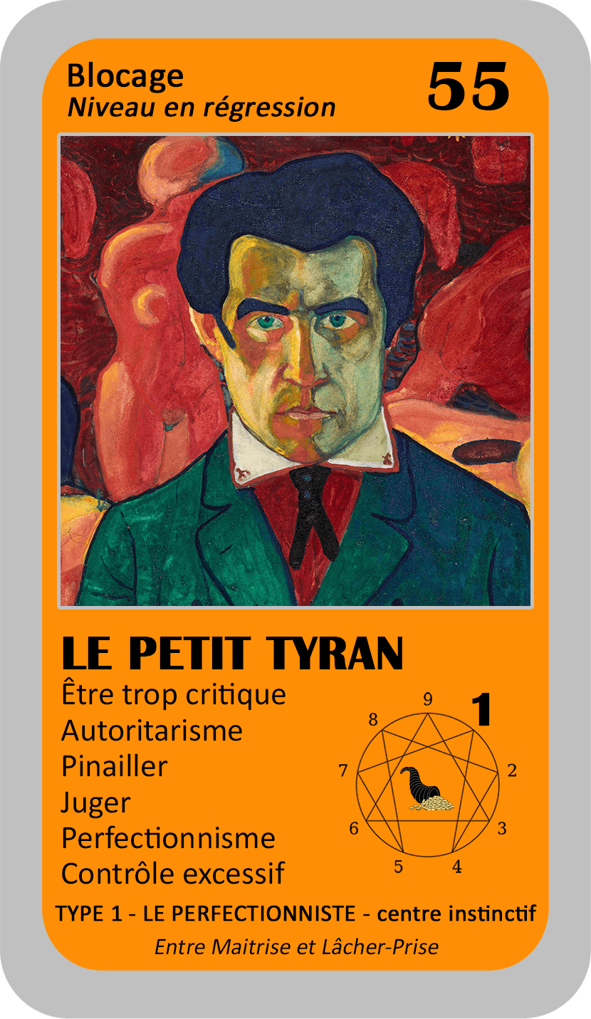 L'Oracle de l'ennéagramme professionnel : carte 55 Le Petit Tyran
