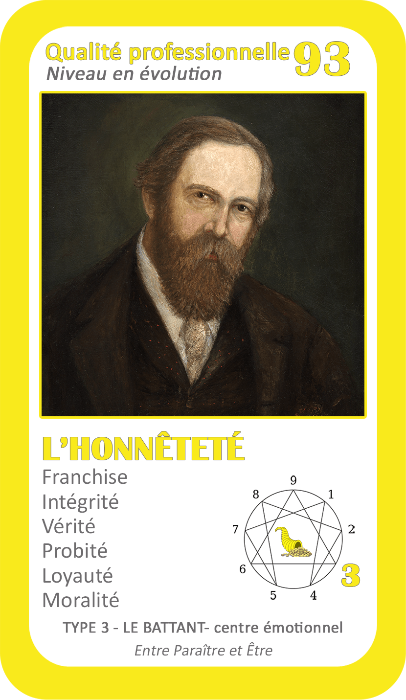 L'Oracle de l'ennéagramme professionnel : carte 93 L'Honnêteté