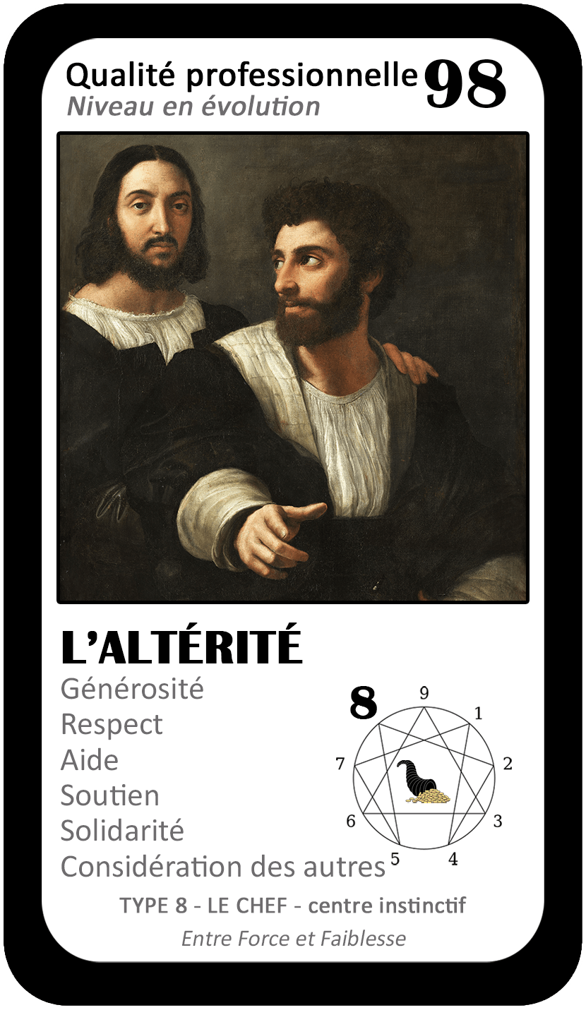 L'Oracle de l'ennéagramme professionnel : carte 98 L'Altérité