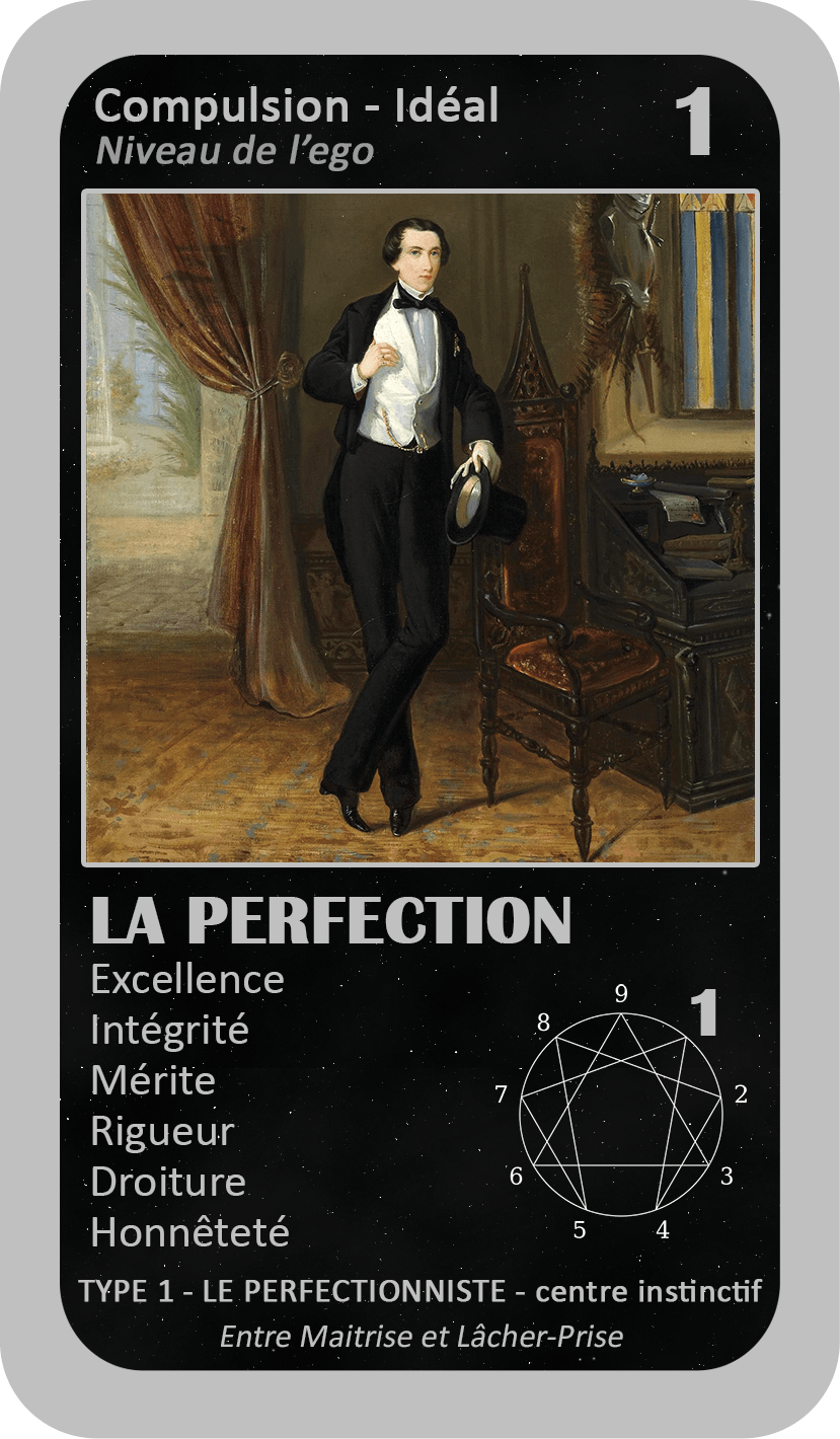 L'Oracle de l'ennéagramme général : carte 1 La Perfection