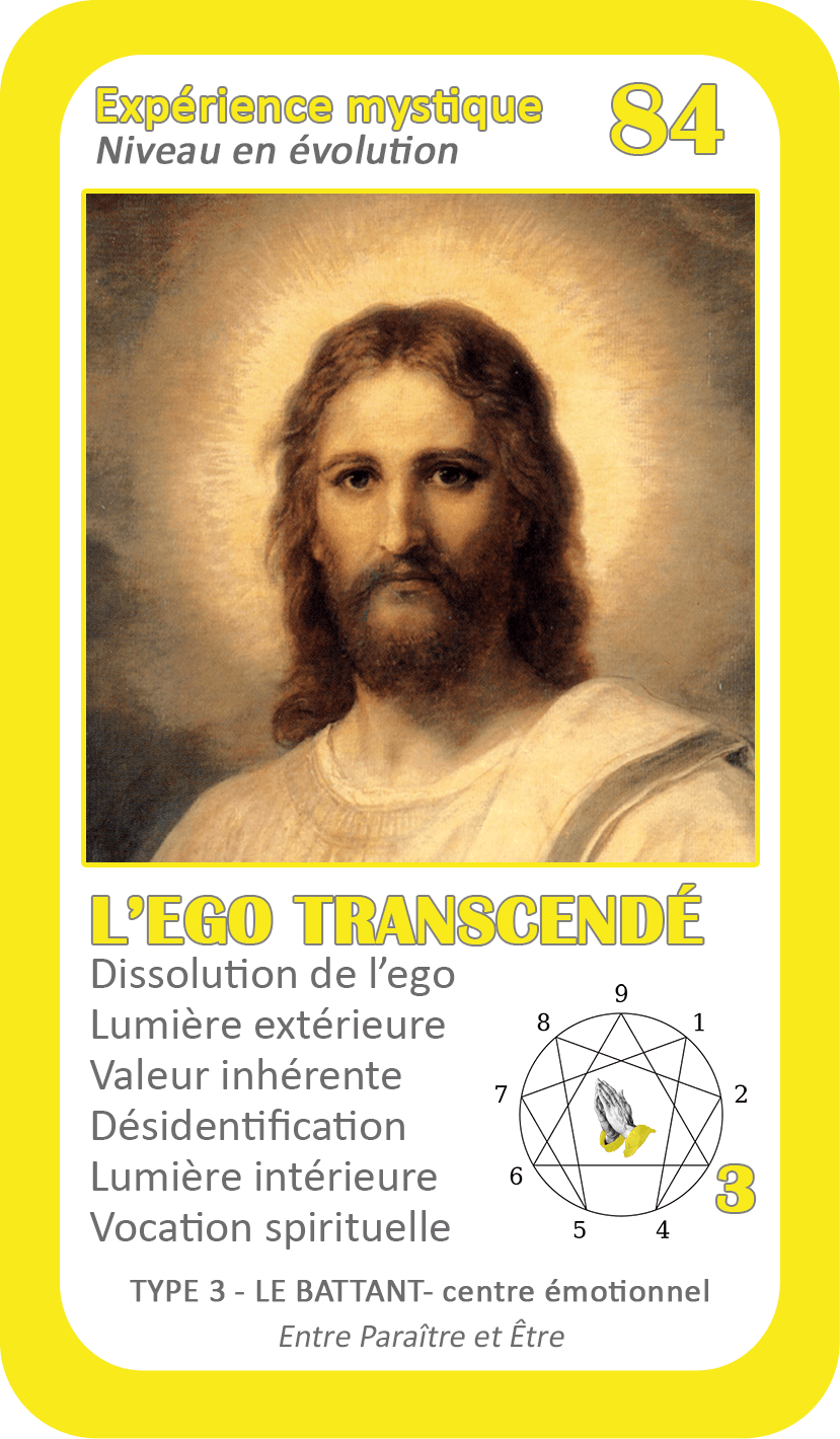 L'Oracle de l'ennéagramme mystique : carte 84 L'Ego Transcendé