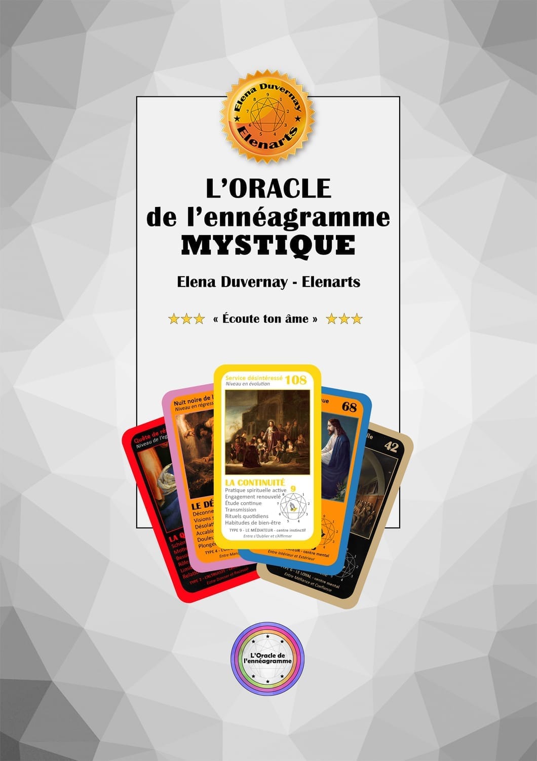 Couverture du livret numérique de l'Oracle de l'ennéagramme mystique