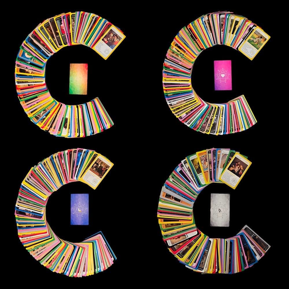 Cartes de 4 Oracles de l'ennéagramme