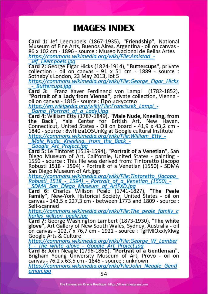 The Love Enneagram Oracle: card 108 Unconditional Love