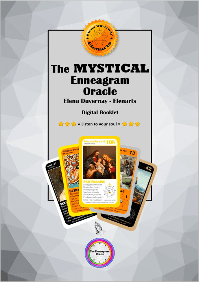 Cover of the Mystical Enneagram Oracle Booklet