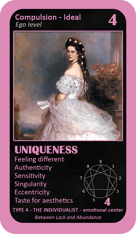 The General Enneagram Oracle: card 4 Uniqueness