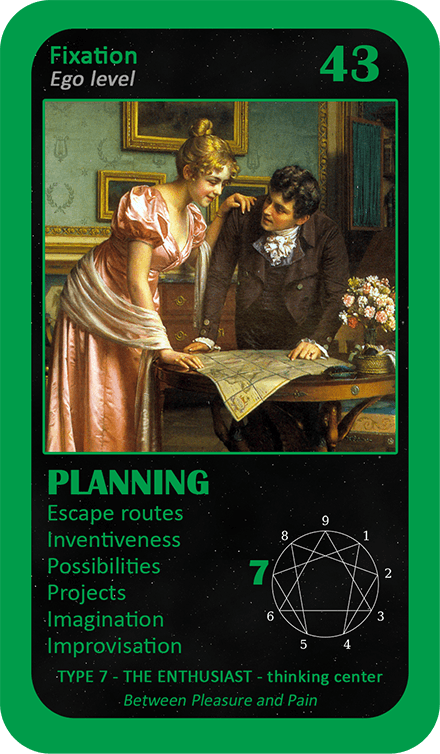 The General Enneagram Oracle: card 43 Planning