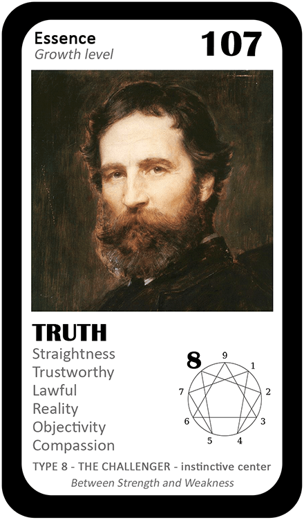 The General Enneagram Oracle: card 107 Truth