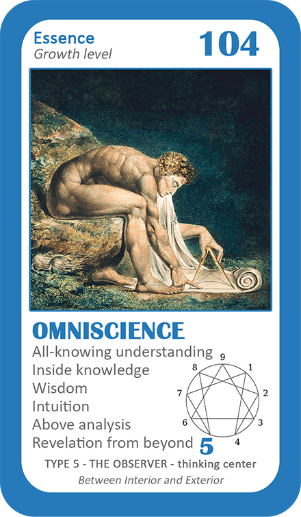 The General Enneagram Oracle: card 104 Omniscience
