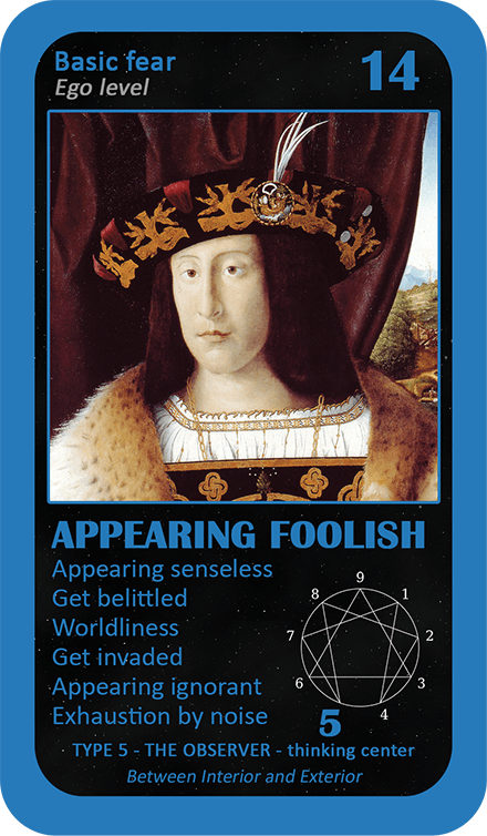 The General Enneagram Oracle: card 14 Appearing Foolish