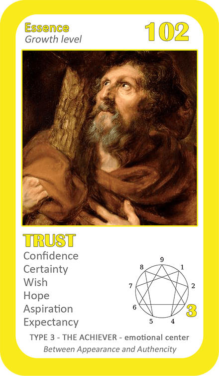 The General Enneagram Oracle: card 102 Trust