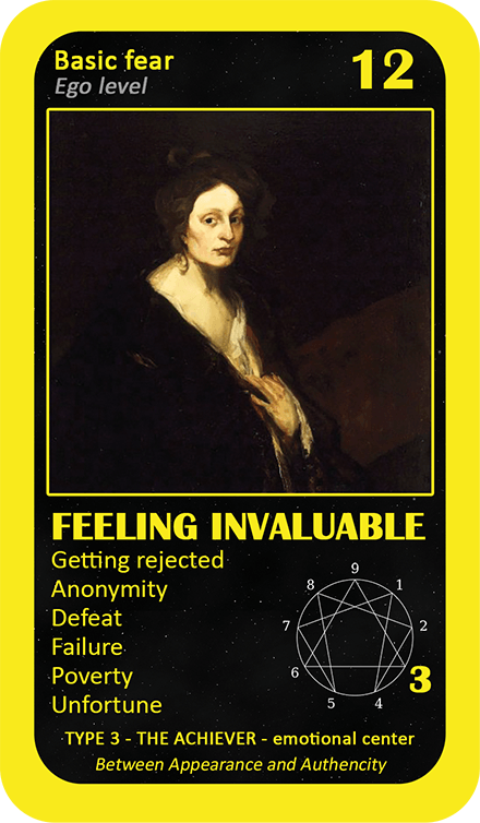 The General Enneagram Oracle: card 12 Feeling Invaluable
