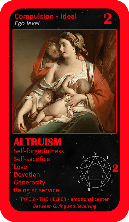 The General Enneagram Oracle: card 2 Altruism