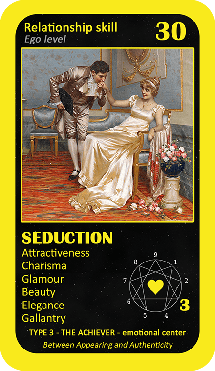 The Love Enneagram Oracle: card 30 Seduction