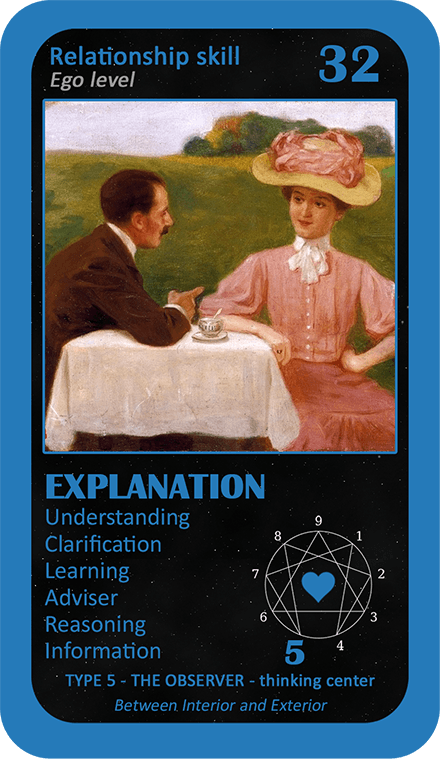 The Love Enneagram Oracle: card 32 Explanation