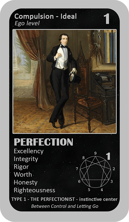 The General Enneagram Oracle: card 1 Perfection