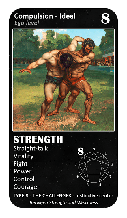 The General Enneagram Oracle: card 8 Strength