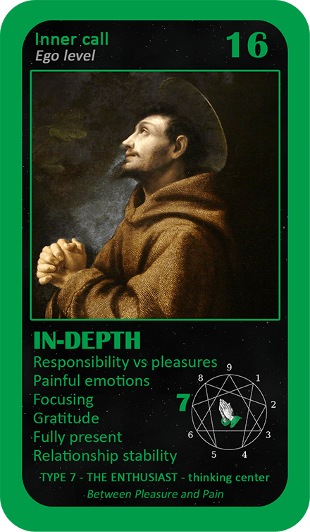 The Mystical Enneagram Oracle: card 16 In-Depth