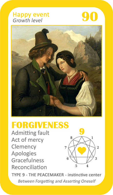 The Love Enneagram Oracle: card 90 Frogiveness