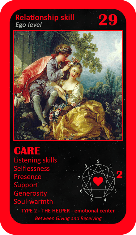 The Love Enneagram Oracle: card 2 Altruism
