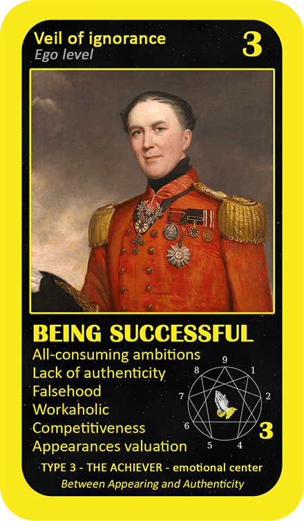 The Mystical Enneagram Oracle: card 3 Being Sucessful