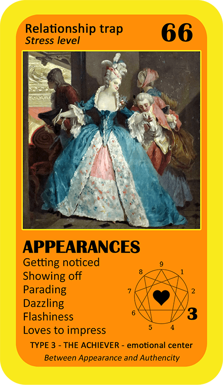 The Love Enneagram Oracle: card 66 Appearances