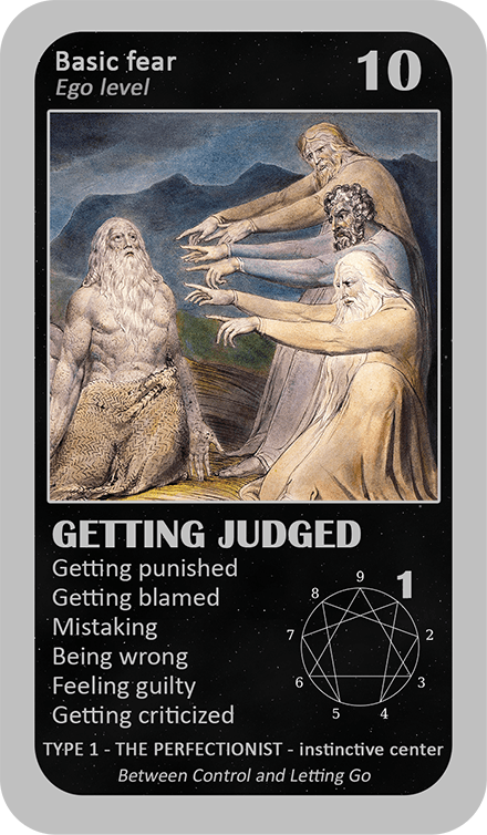The General Enneagram Oracle: card 10 Getting Judged