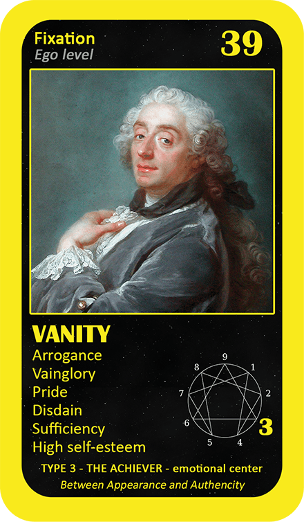 The General Enneagram Oracle: card 39 Vanity