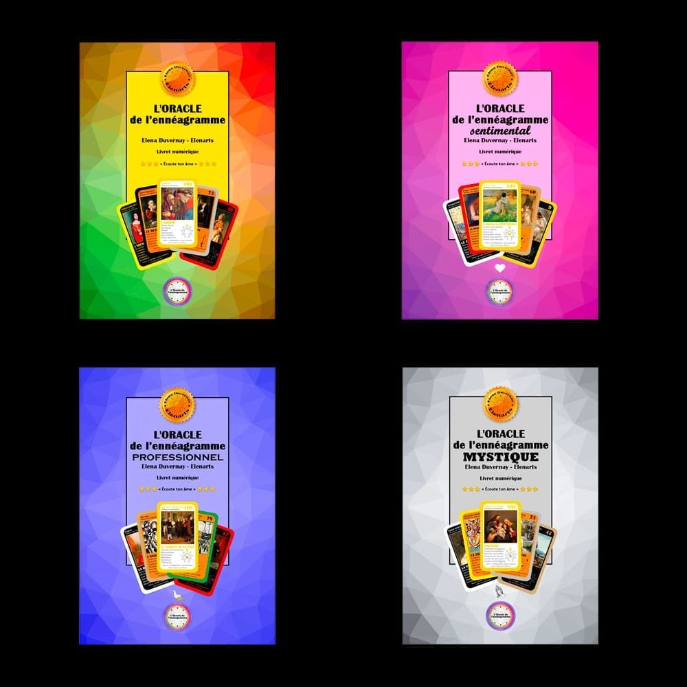 Couverture du livret numérique de l'Oracle de l'ennéagramme général