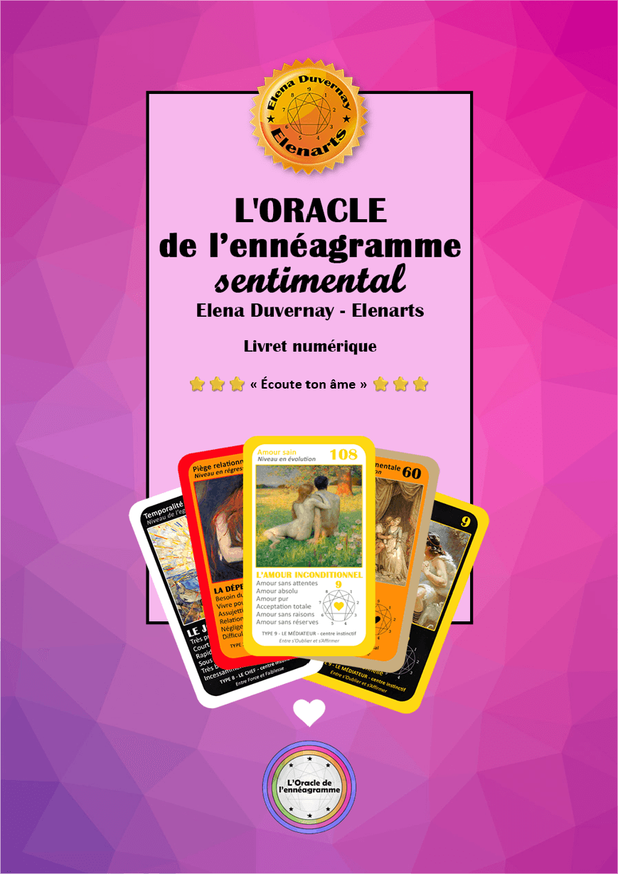 Dos de l'Oracle de l'ennéagramme sentimental