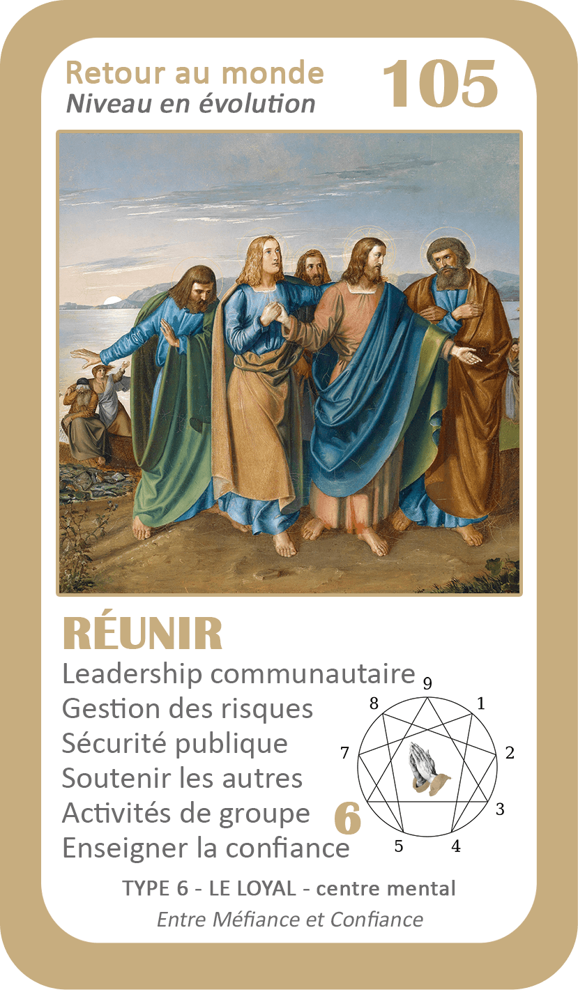 L'Oracle de l'ennéagramme général : carte 5 Le Savoir