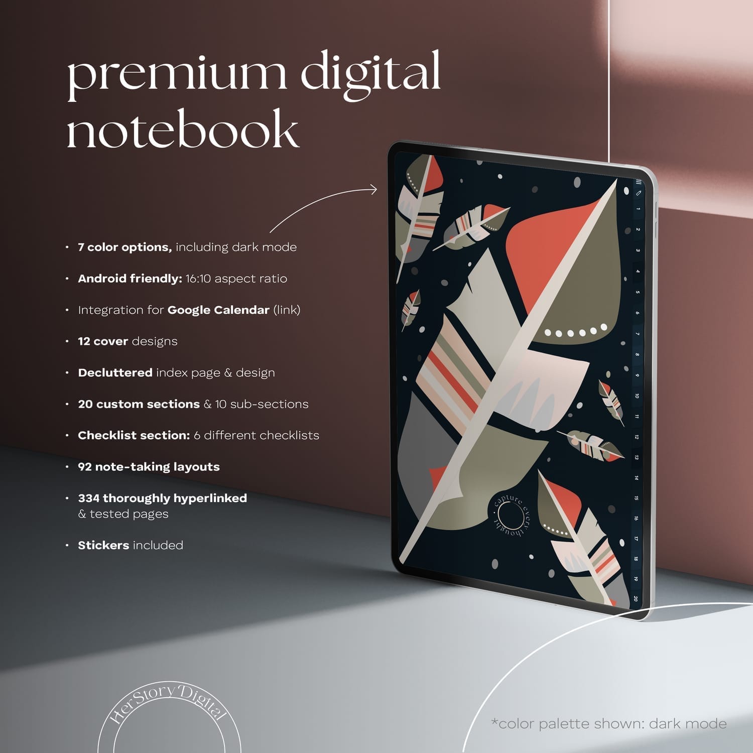 2025 ipad planner dated for GoodNotes