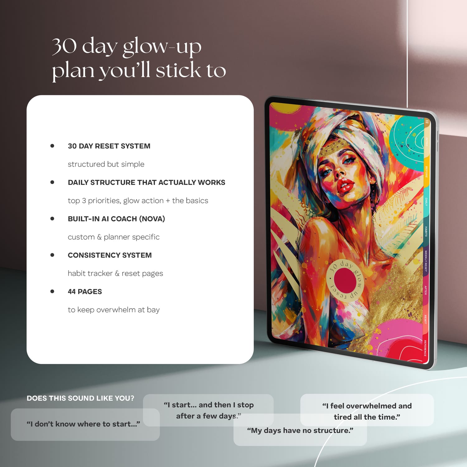 2025 ipad planner dated for GoodNotes