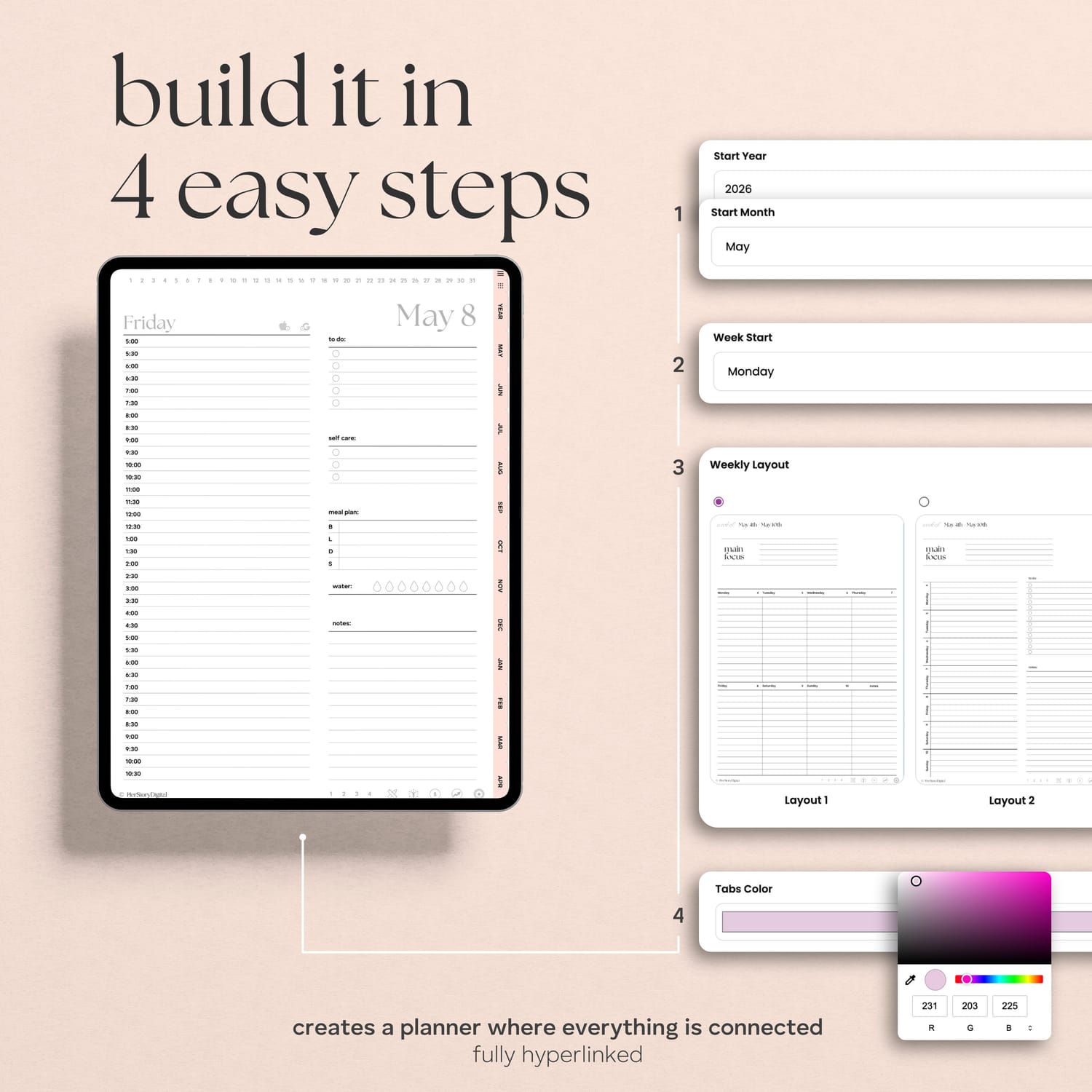 choosing-start-month-and-year-and-tab-colors-in-digital-planner