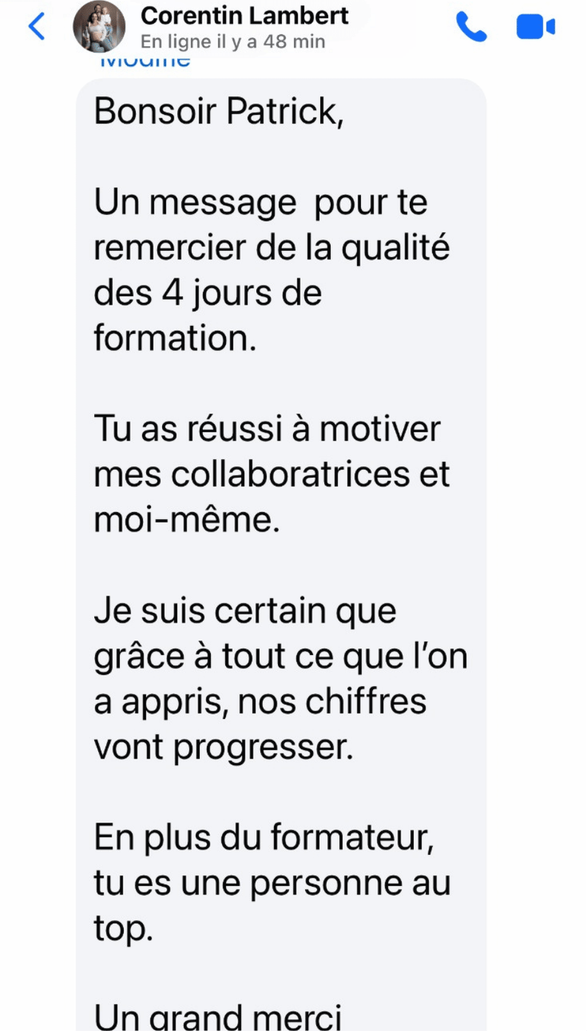 Témoignage agent, Immo Corvers Academy