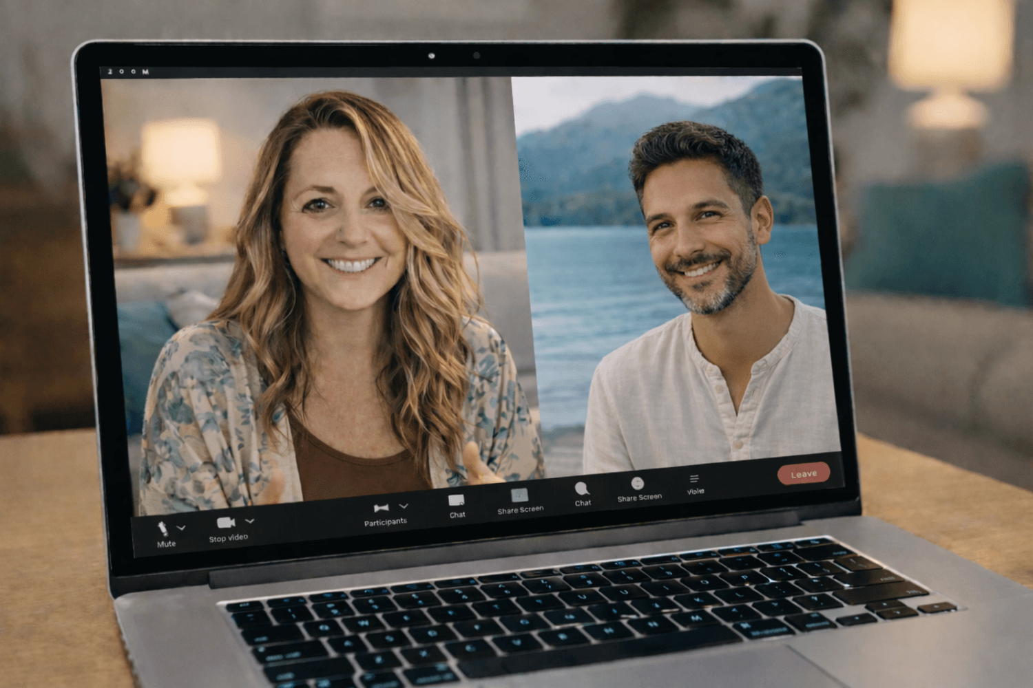 Laptop showing a Somatic Calm session that helps overwhelmed, sensitive people feel more supported and at ease