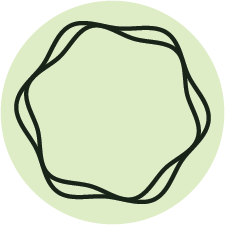 Abstract symbol representing the energetic imprint of stored stress within the body and nervous system, signifying a system in need of somatic recalibration.