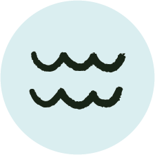 Icon symbolizing a living eco-system that absorbs external energy, designed for those who need a structured framework to protect their system