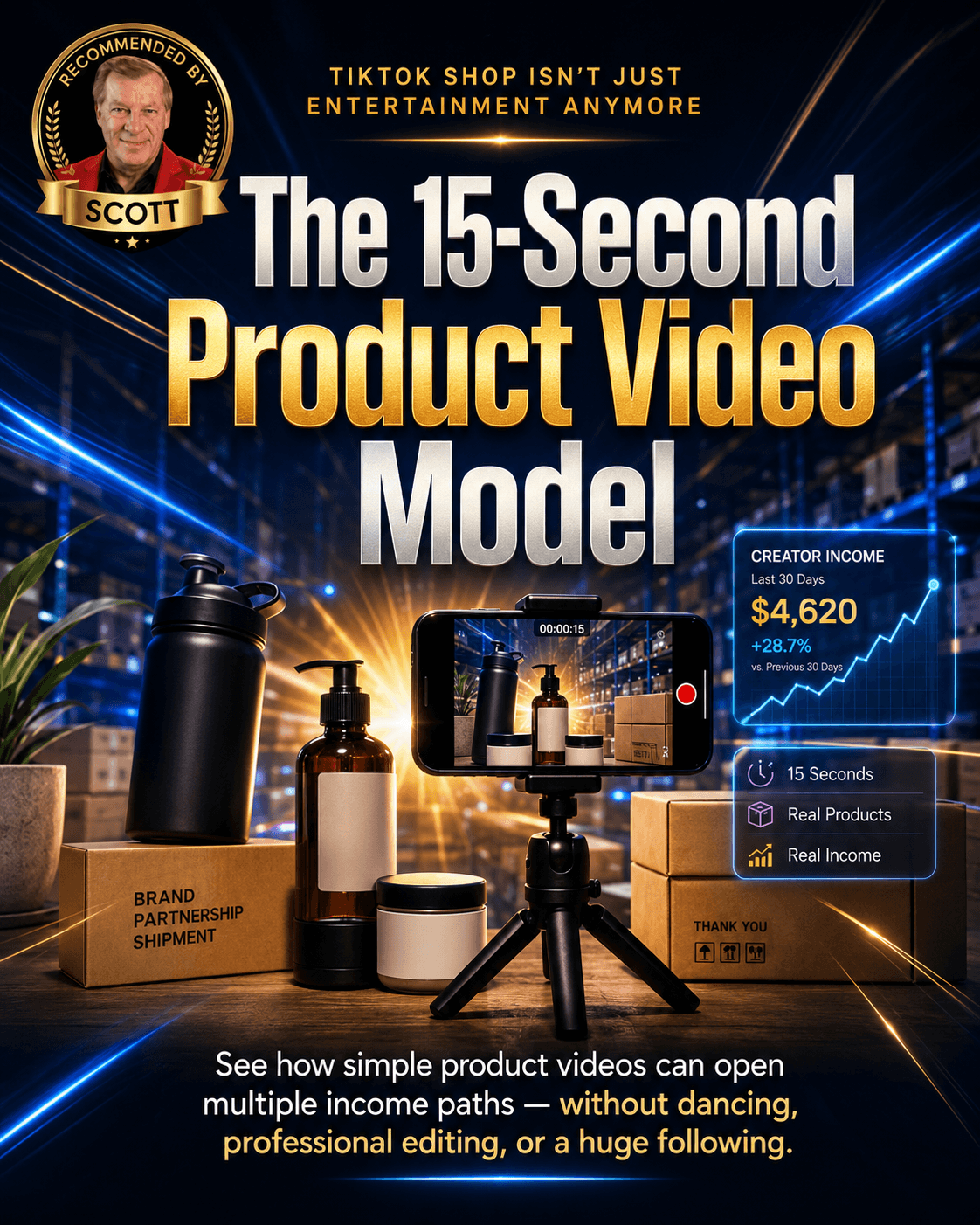The 15-Second Product Video Model — Recommended by Scott