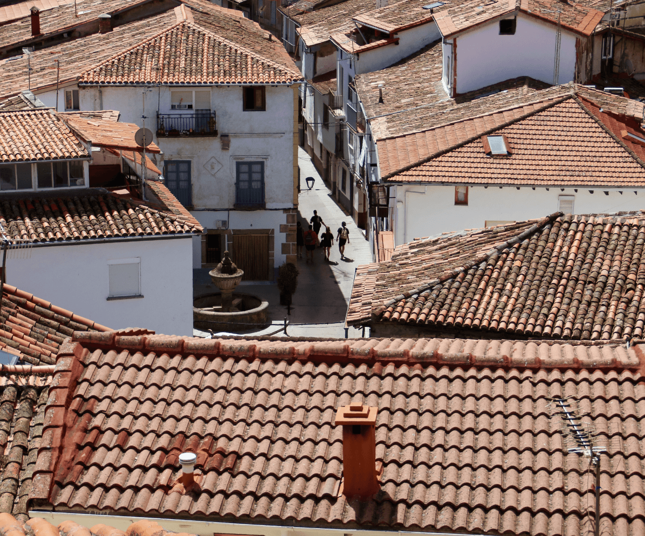 Techos de Hervás, Cáceres España