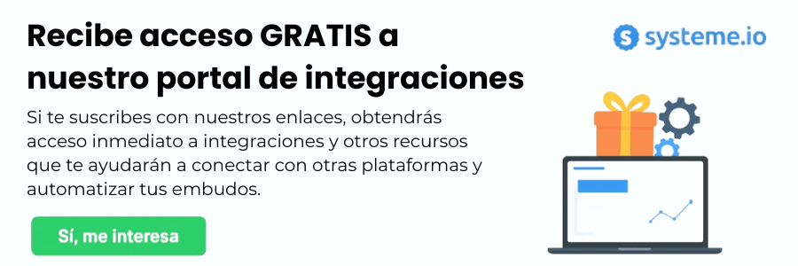 Portal de Integraciones para Systeme.io