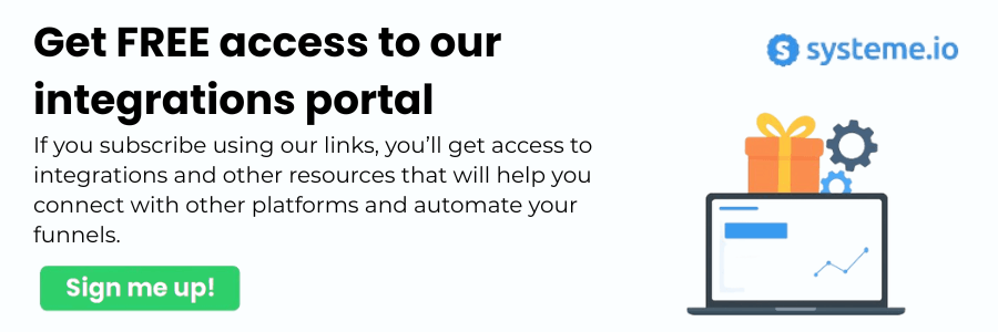 Systeme.io Integrations Portal