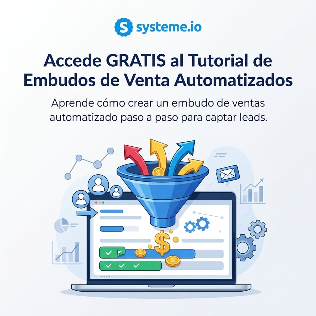 Cómo crear un embudo de ventas en systeme.io